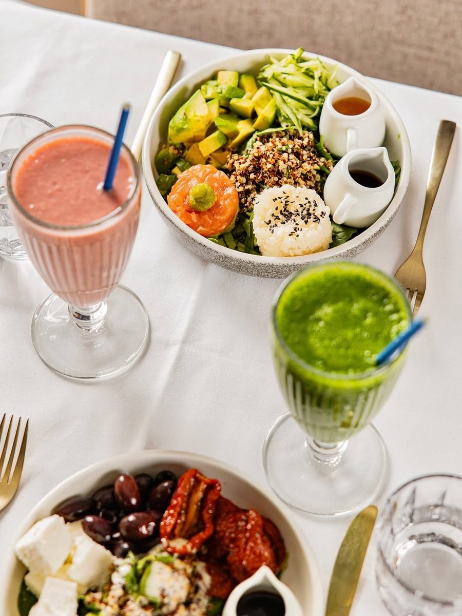 Breakfast at Casa Bellucci on the Kudamm in Berlin-Charlottenburg