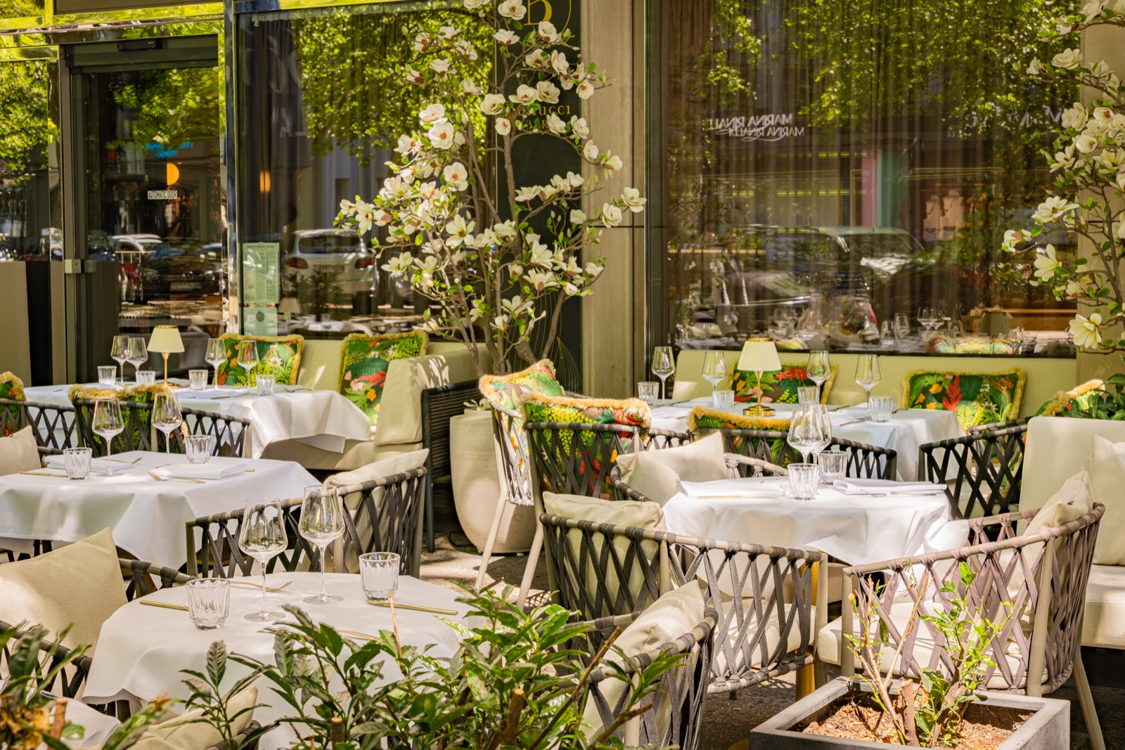 Atmosfera italiana in terrazza da Casa Bellucci sul Kurfürstendamm a Berlino