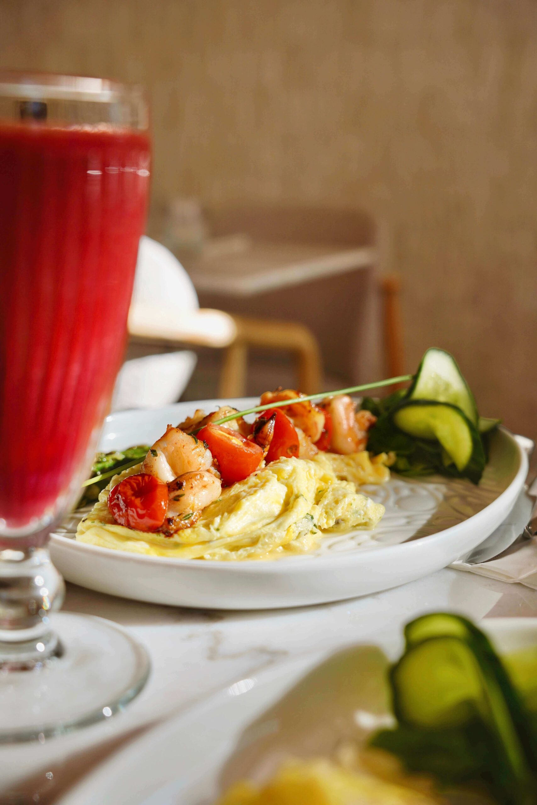 Italian breakfast at Casa Bellucci on the Kudamm in Berlin-Charlottenburg